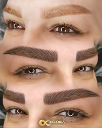سالن زیبایی گلوریا – مرکز تخصصی فیبروز، کاور ابرو 